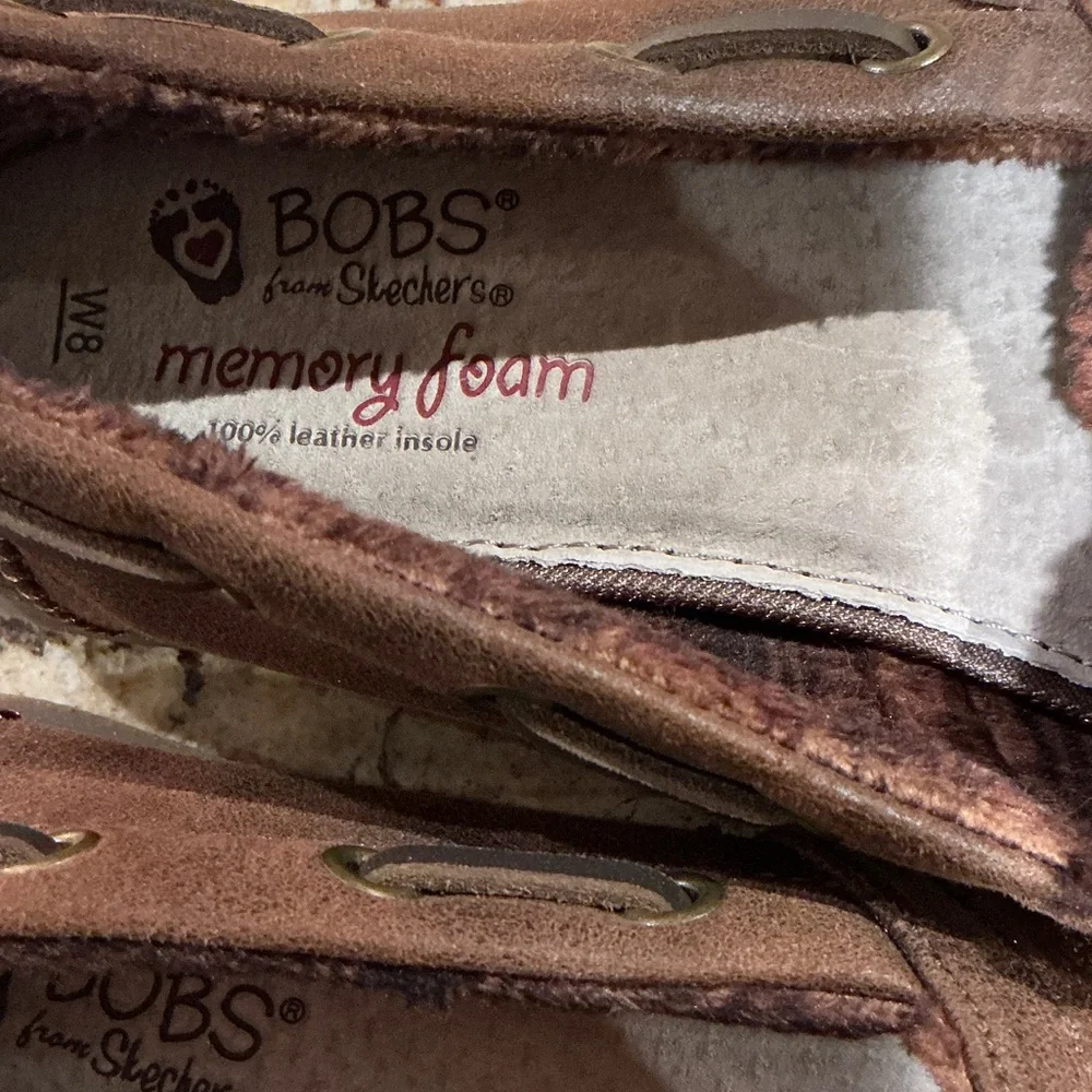 Bob’s by Skechers Brown Loafers Size 8W - Picture 2 of 10